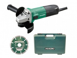 HiKOKI G12STX/J7 Angle Grinder 115mm Diamond Blade & Case 600W 240V £49.95